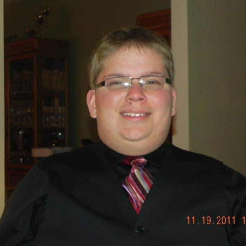 A photo of Mitch Bohn from 2011 when he was in highschool where ableism presented him with daily challenges, like bathroom accessibility. 