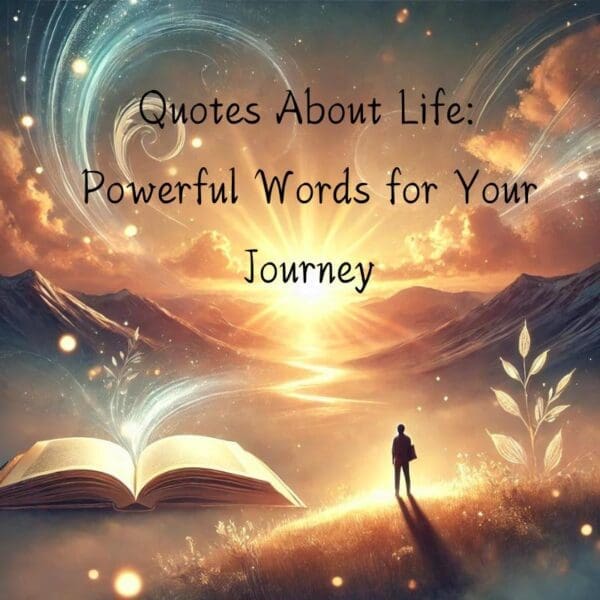 Quotes About Life: Powerful Words for Your Journey