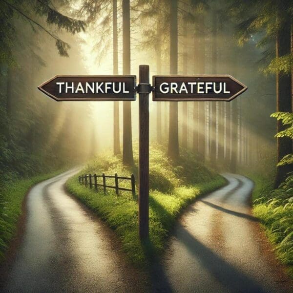 The Difference Between Thankful and Grateful