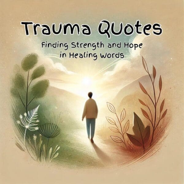 Trauma Quotes: Finding Strength and Hope in Healing Words